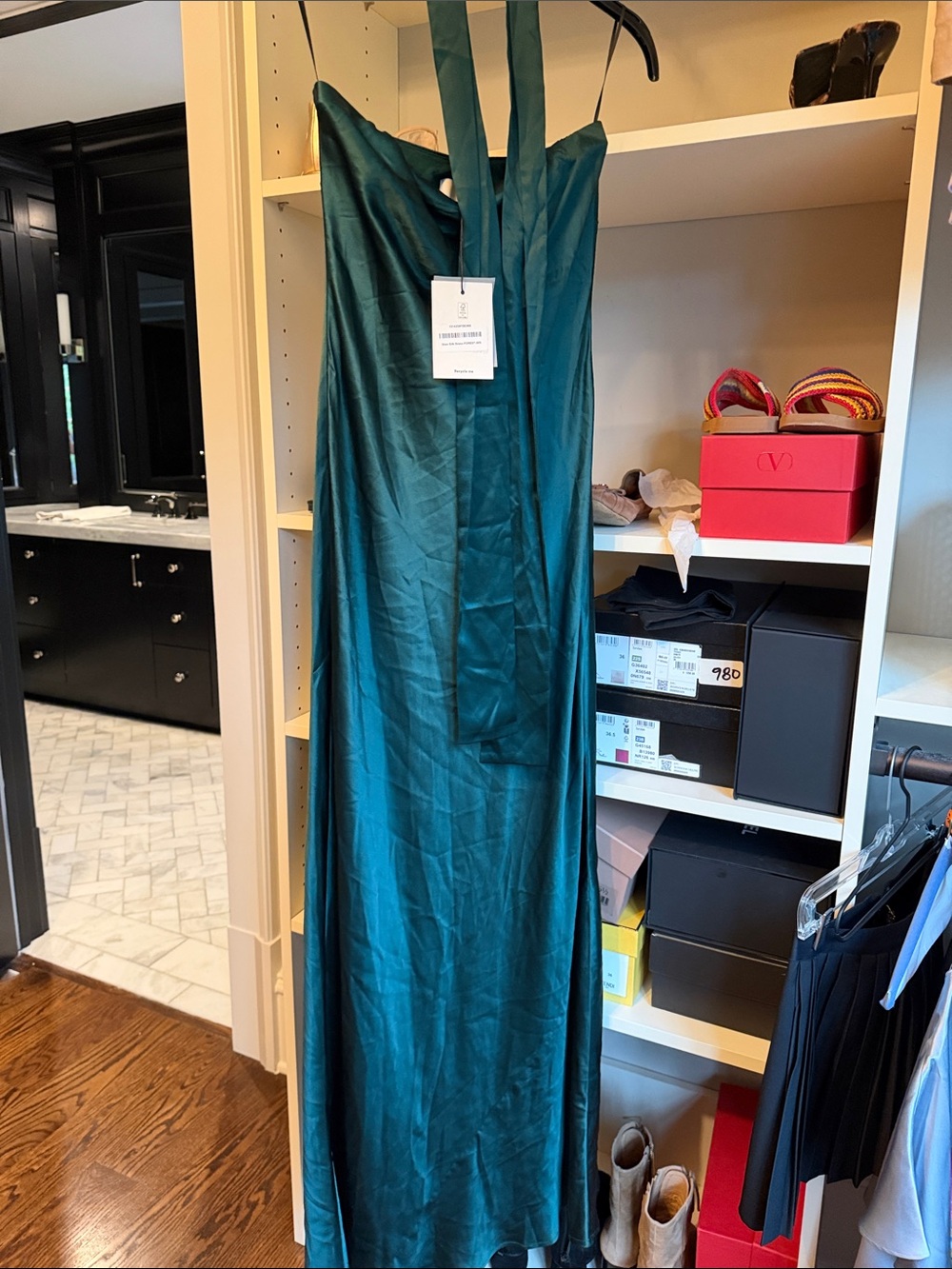 Reformation silk dress Oren - Picture 4 of 6